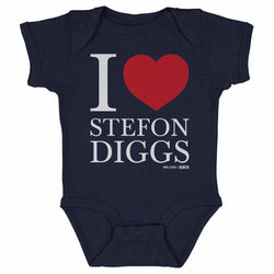 Stefon Diggs New England I Love WHT (ONLINE ORDER ONLY)