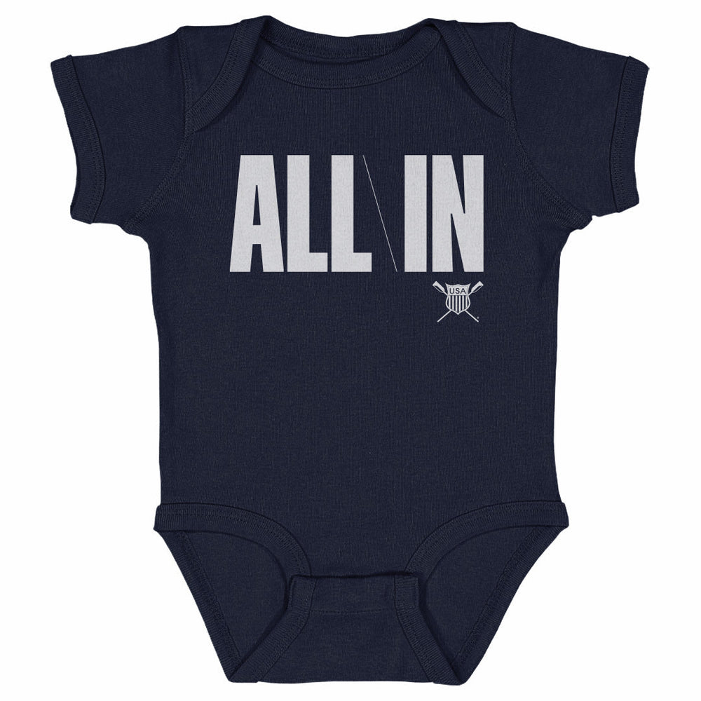 USRowing ALL IN WHT (ONLINE ORDER ONLY)