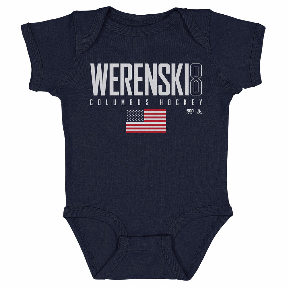 Zach Werenski Columbus USA Elite WHT (ONLINE ORDER ONLY)
