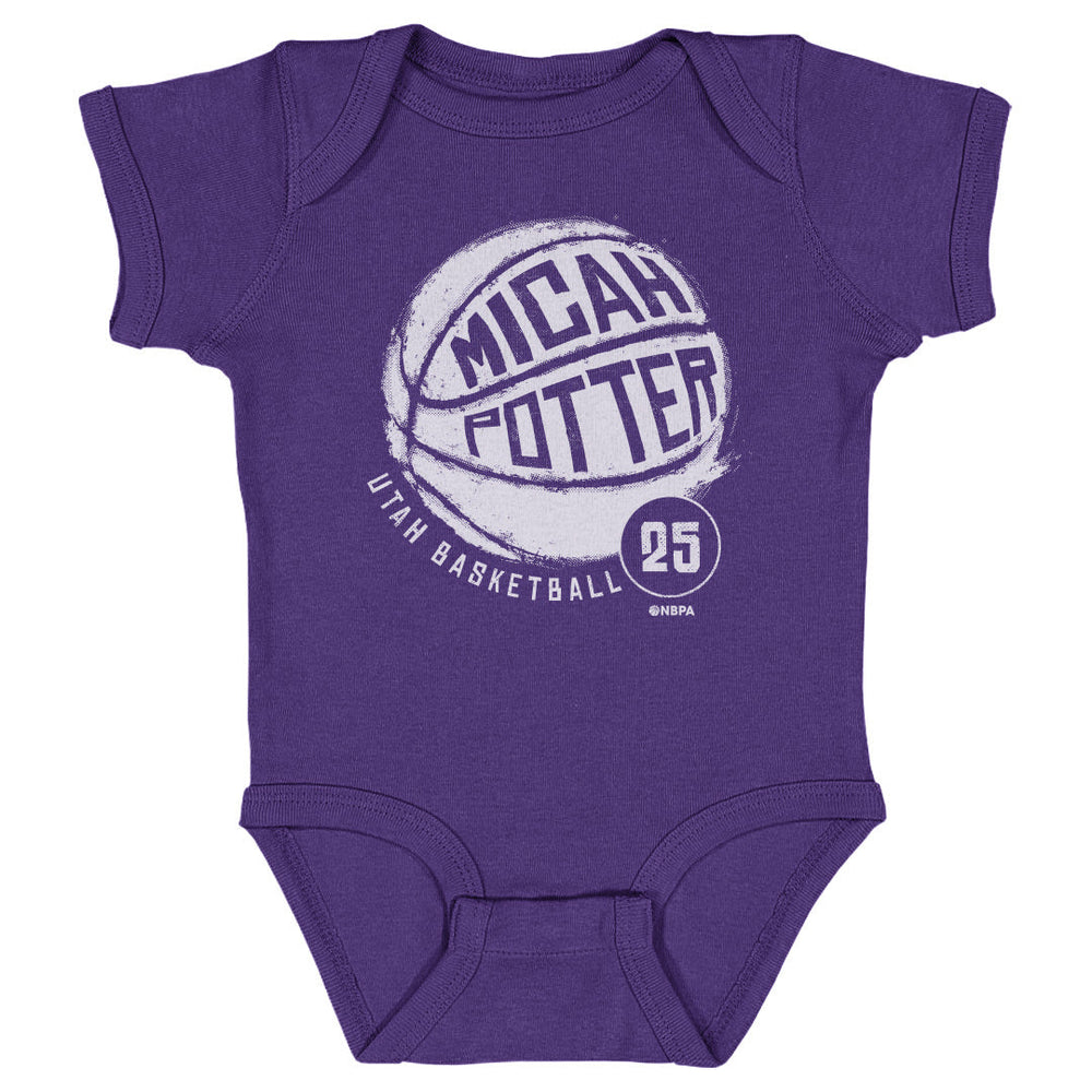 Micah Potter Utah Basketball WHT (ONLINE ORDER ONLY)