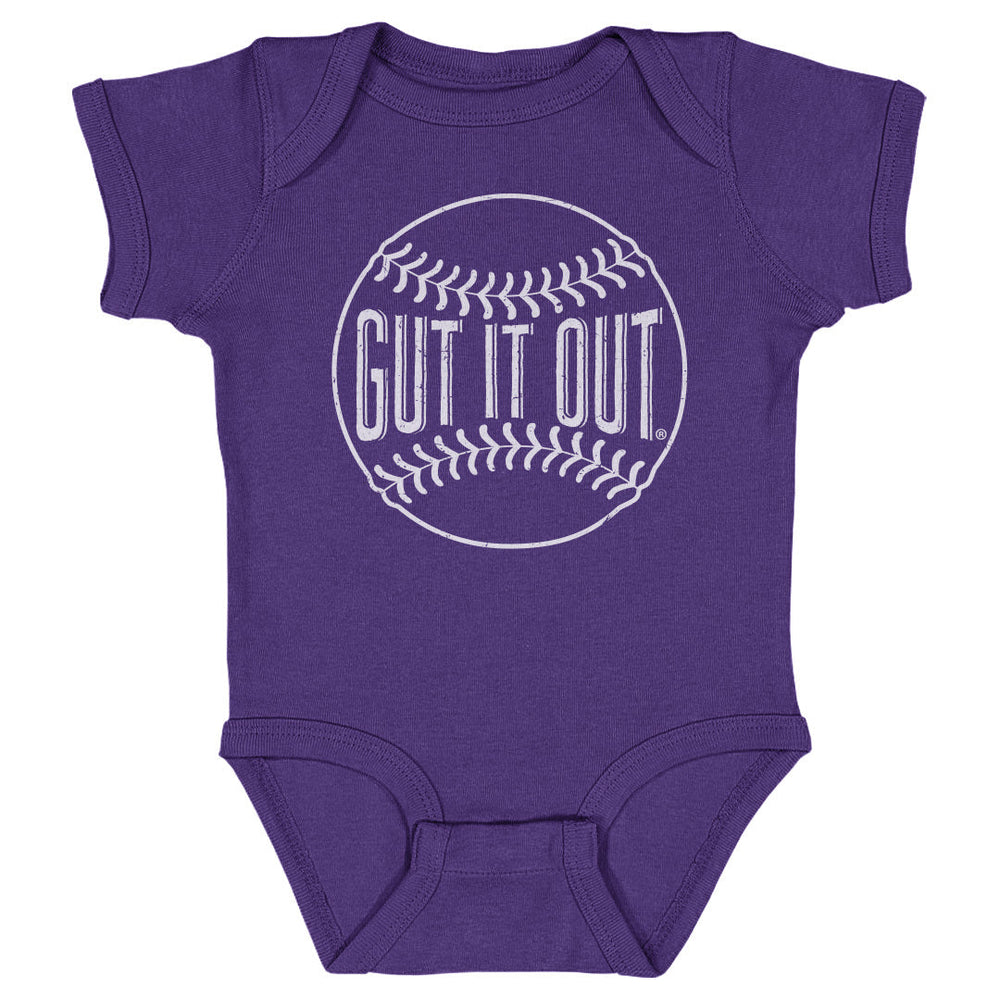Gut It Out Foundation Baseball WHT (ONLINE ORDER ONLY)