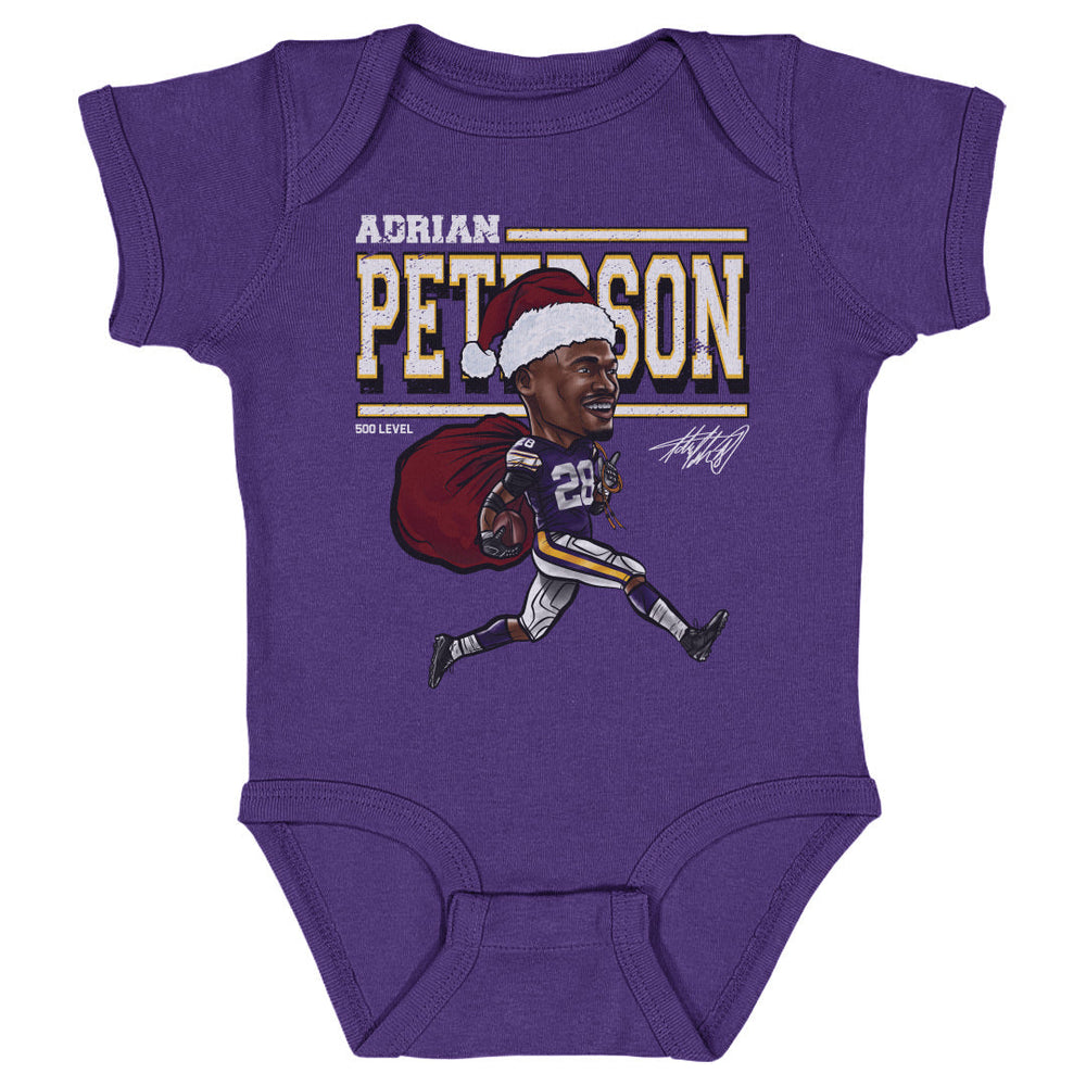 Adrian Peterson Minnesota Cartoon Santa Hat WHT (ONLINE ORDER ONLY)