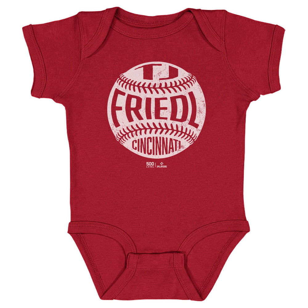 TJ Friedl Cincinnati Vintage Baseball WHT (ONLINE ORDER ONLY)