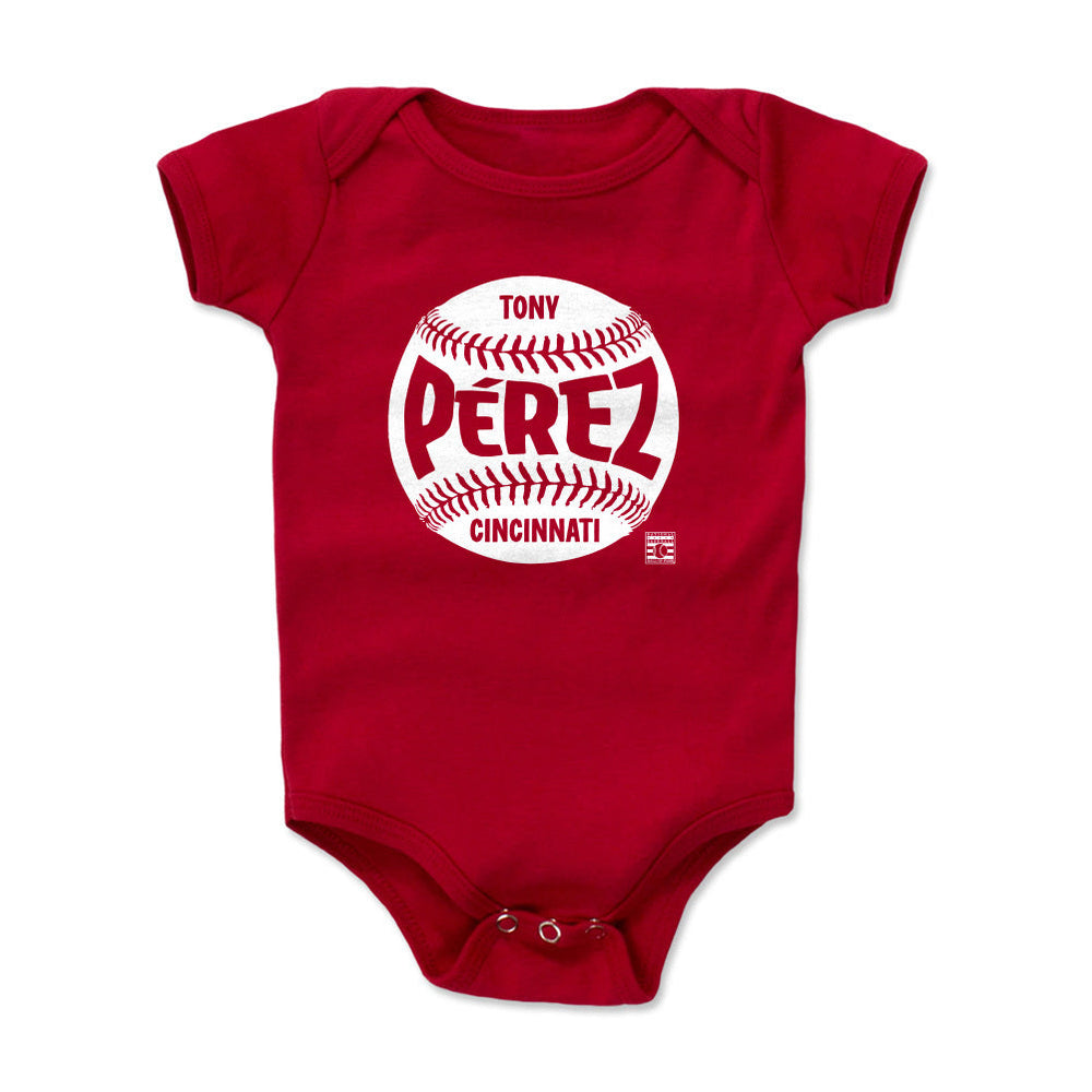 Tony Perez Cincinnati Baseball WHT (ONLINE ORDER ONLY)