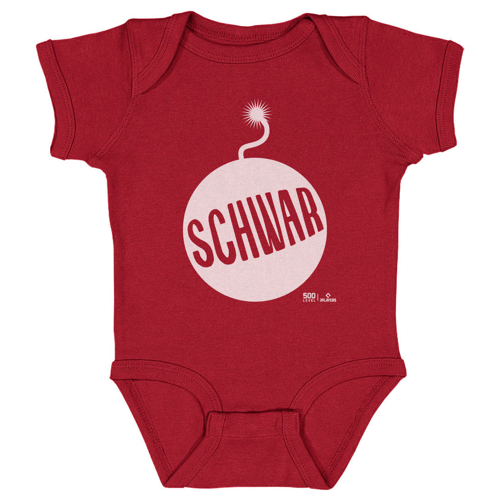 Kyle Schwarber Philadelphia Schwarbomb Vector WHT (ONLINE ORDER ONLY)