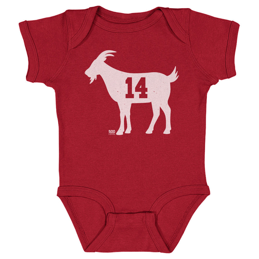 Cincinnati Baseball GOAT 14 WHT (ONLINE ORDER ONLY)