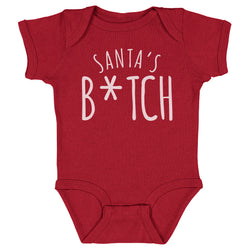 Christmas Santa's B-tch WHT (ONLINE ORDER ONLY)