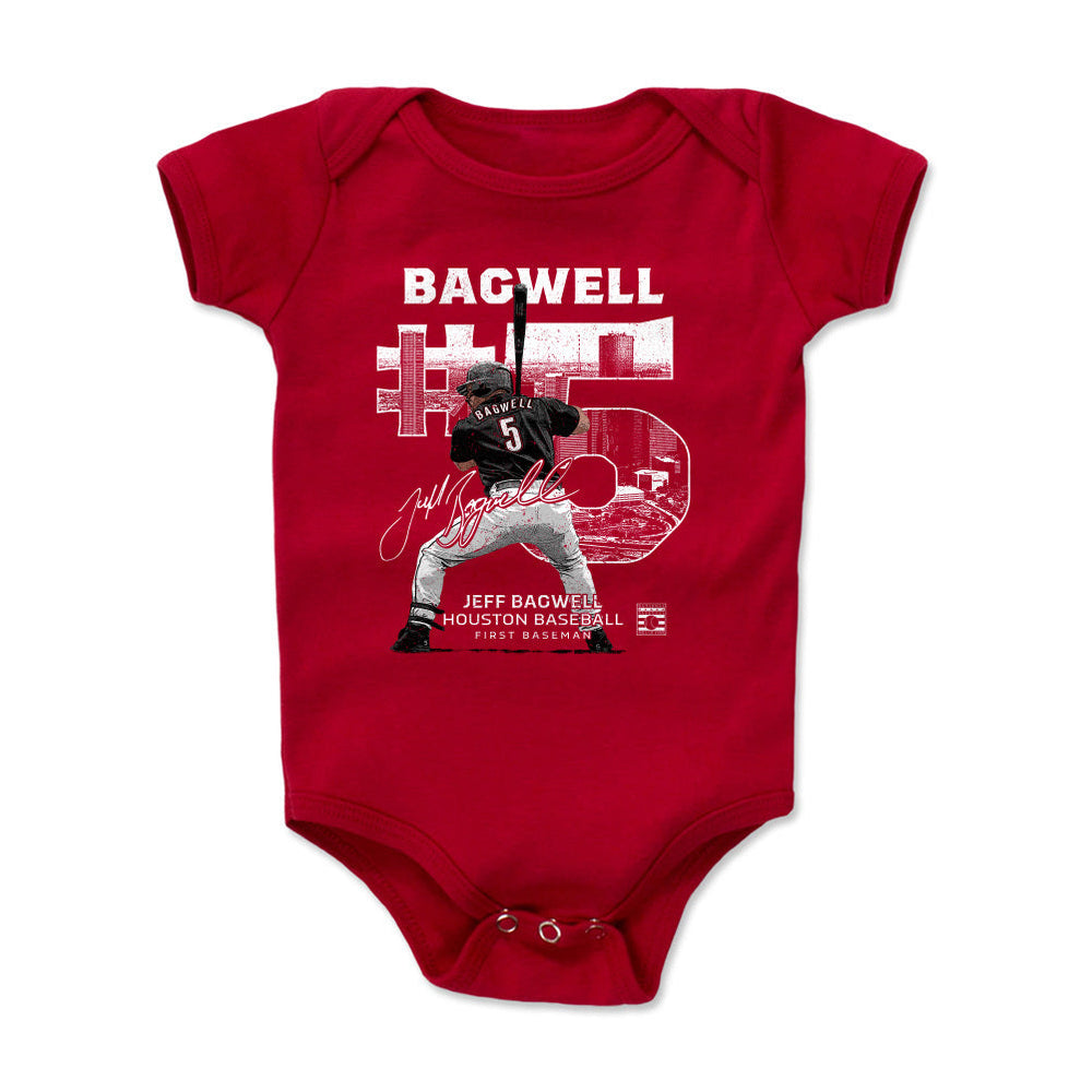 Jeff Bagwell Throwback Number WHT (ONLINE ORDER ONLY)