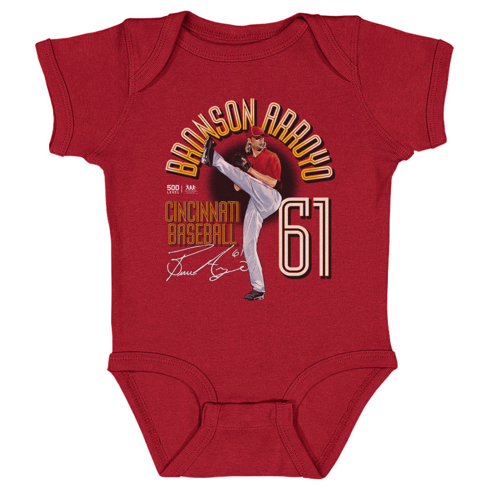 Bronson Arroyo Cincinnati Name Arc WHT (ONLINE ORDER ONLY)