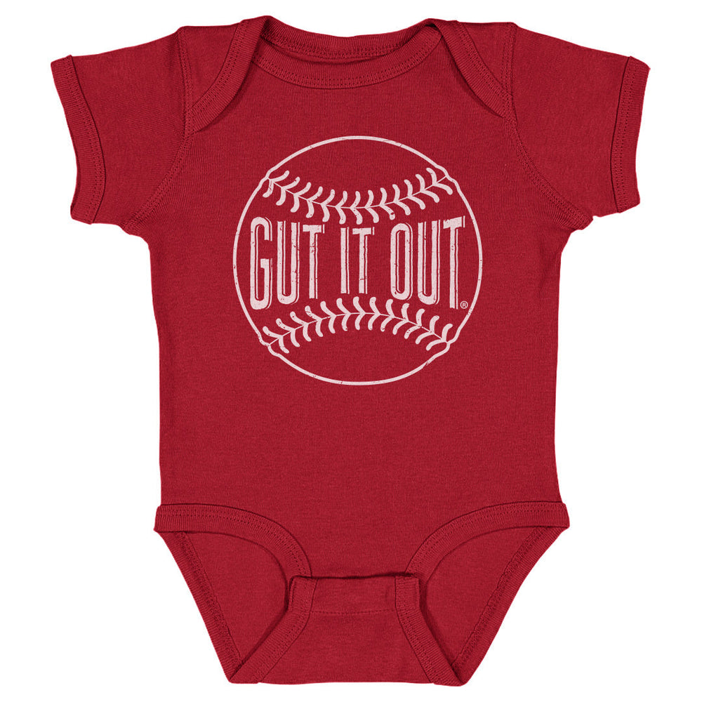 Gut It Out Foundation Baseball WHT (ONLINE ORDER ONLY)