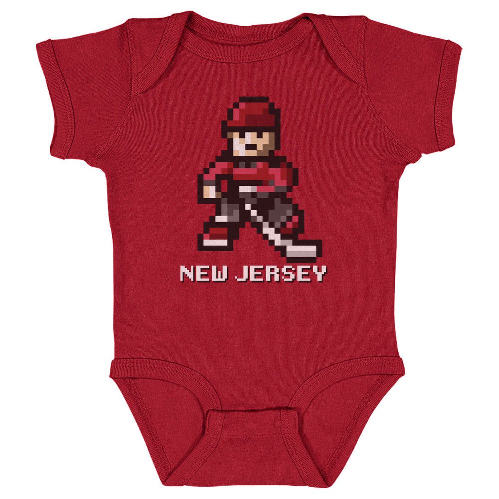 New Jersey Hockey 8-bit WHT (ONLINE ORDER ONLY)
