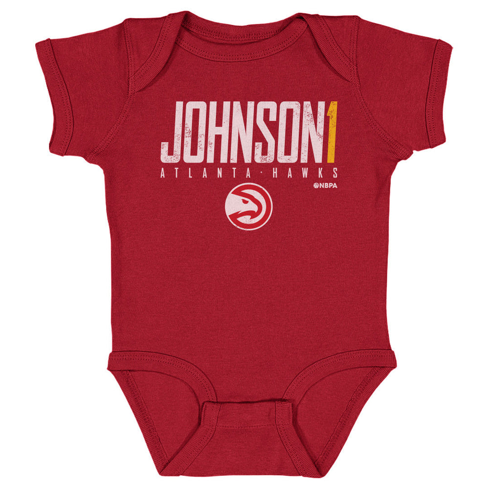 Jalen Johnson Atlanta Hawks Elite WHT (ONLINE ORDER ONLY)