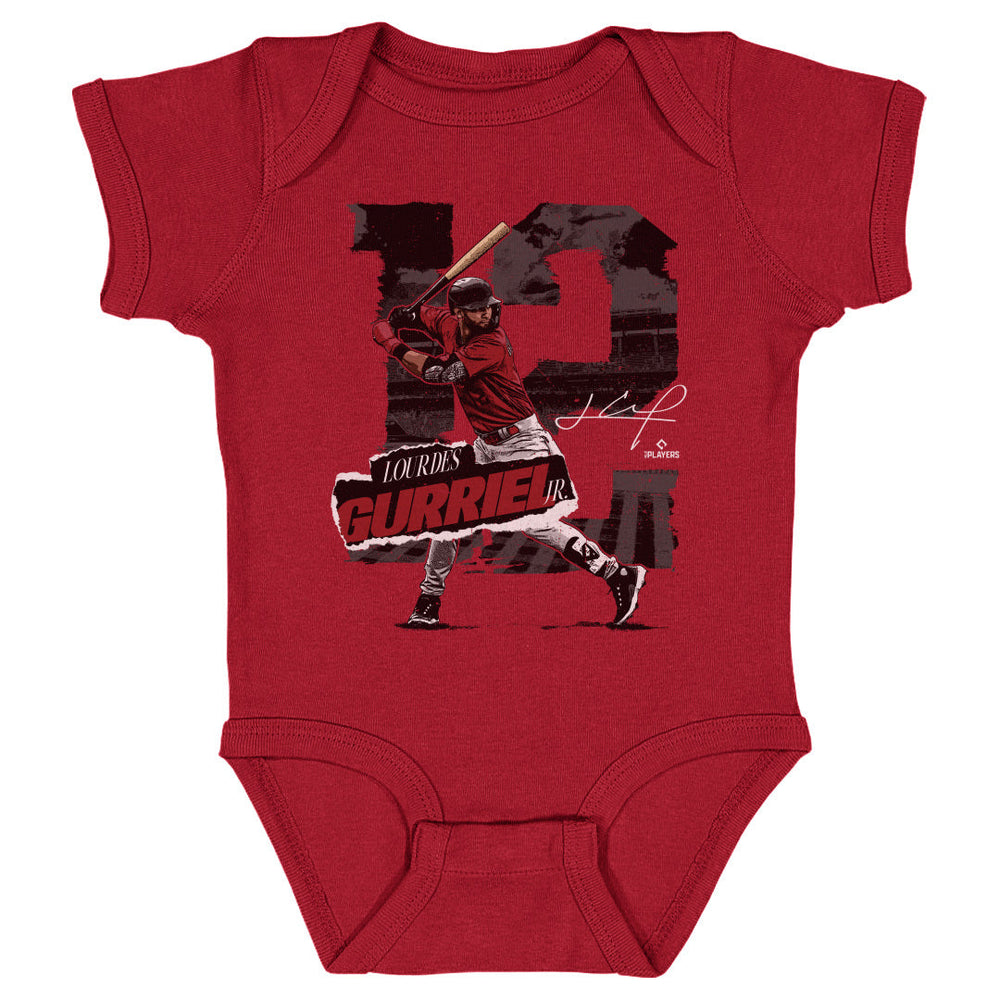 Lourdes Gurriel Jr. Arizona Rough WHT (ONLINE ORDER ONLY)