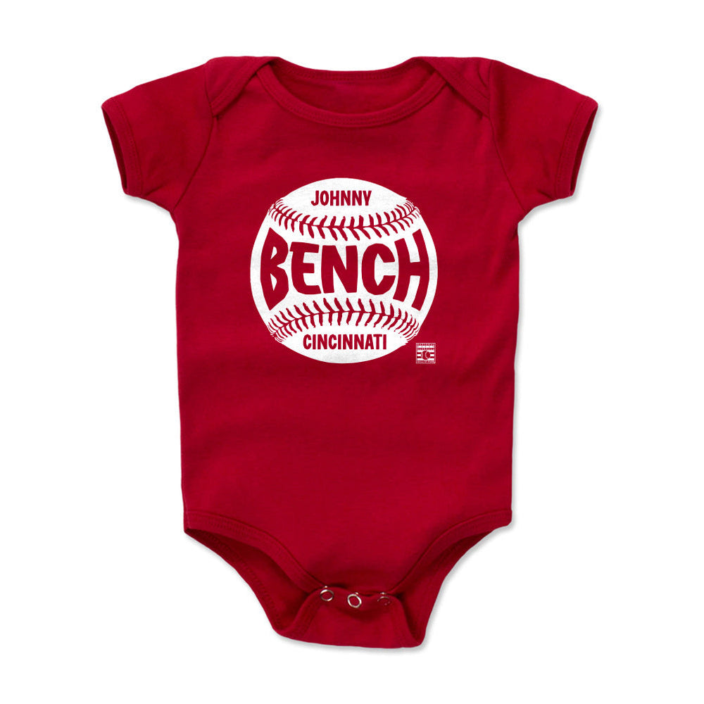 Johnny Bench Cincinnati Baseball WHT (ONLINE ORDER ONLY)