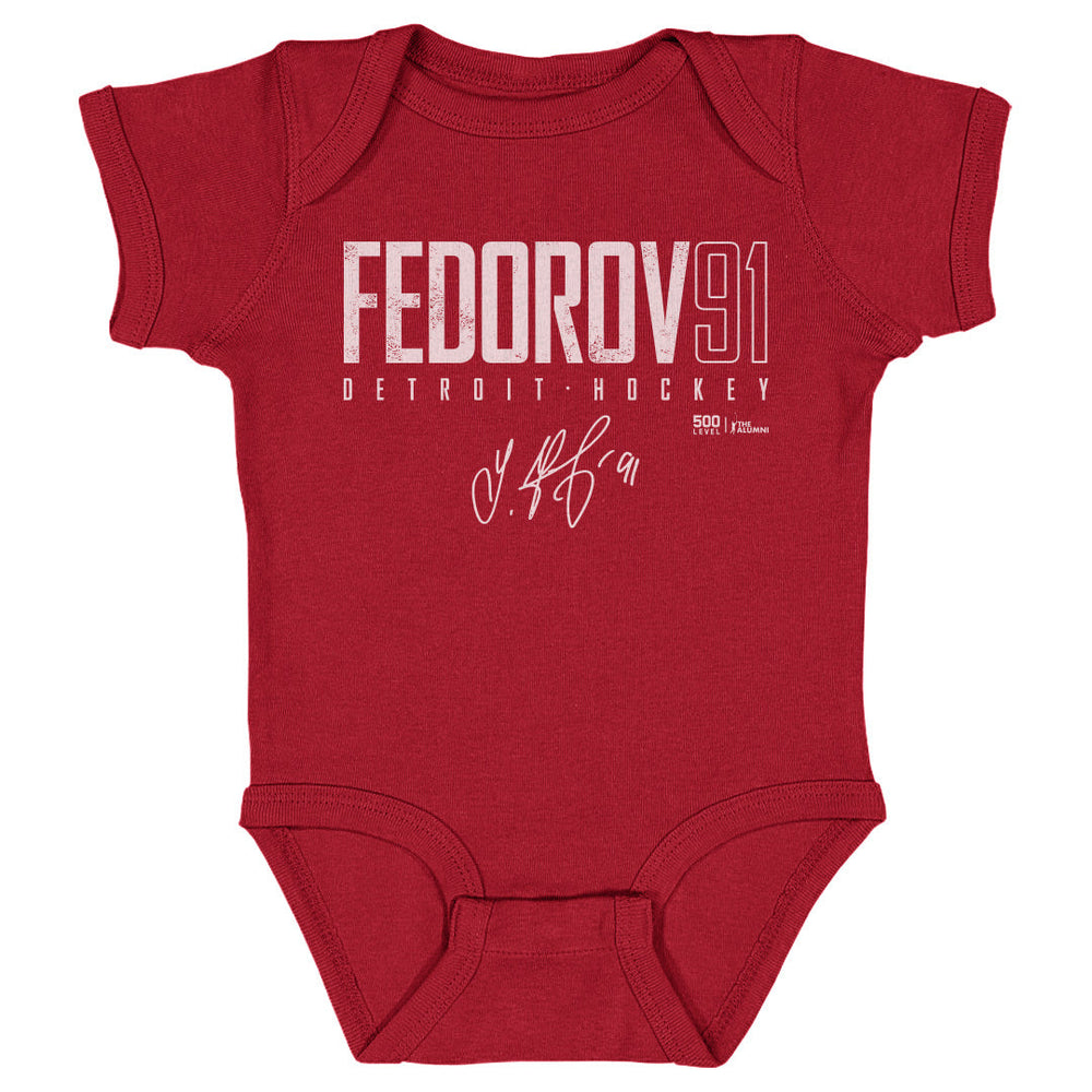 Sergei Fedorov Detroit Elite WHT (ONLINE ORDER ONLY)