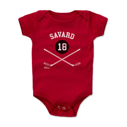 Denis Savard Chicago 18 Sticks WHT
