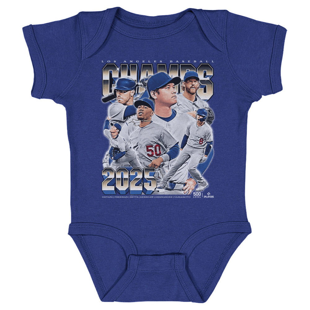 Los Angeles D Baseball 2025 Champs Vintage WHT (ONLINE ORDER ONLY)