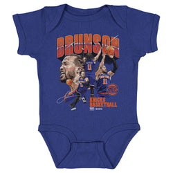Jalen Brunson New York Knicks Collage WHT
