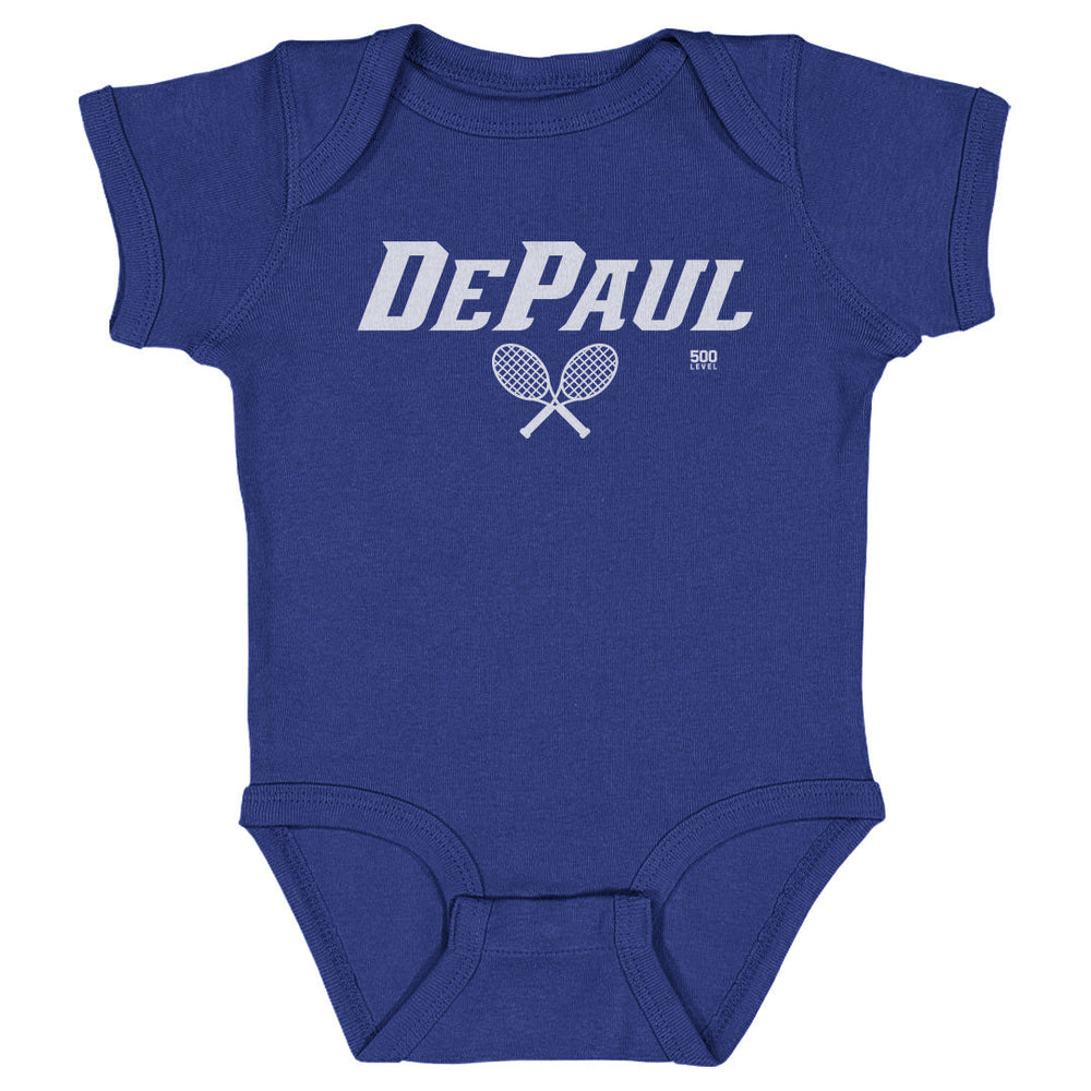 DePaul Blue Demons Tennis Minimalist WHT (ONLINE ORDER ONLY)