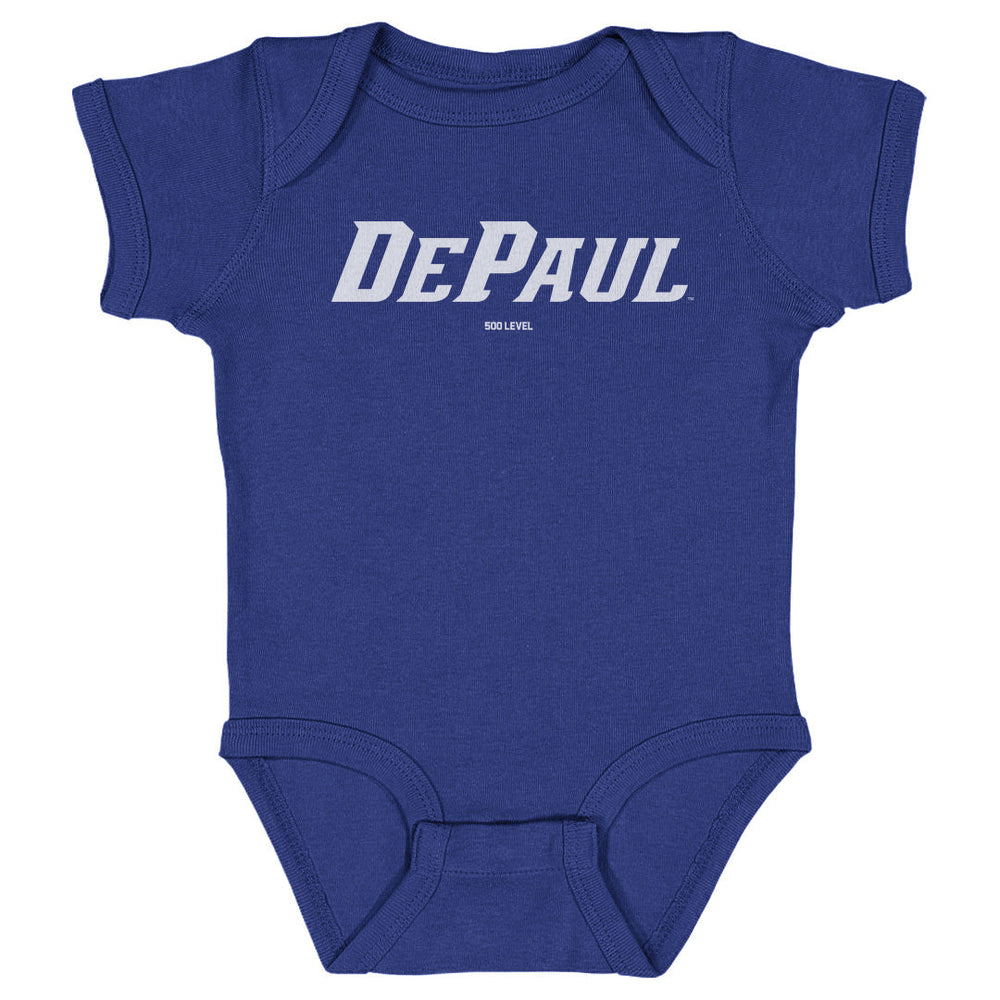 DePaul Blue Demons Wordmark White WHT (ONLINE ORDER ONLY)