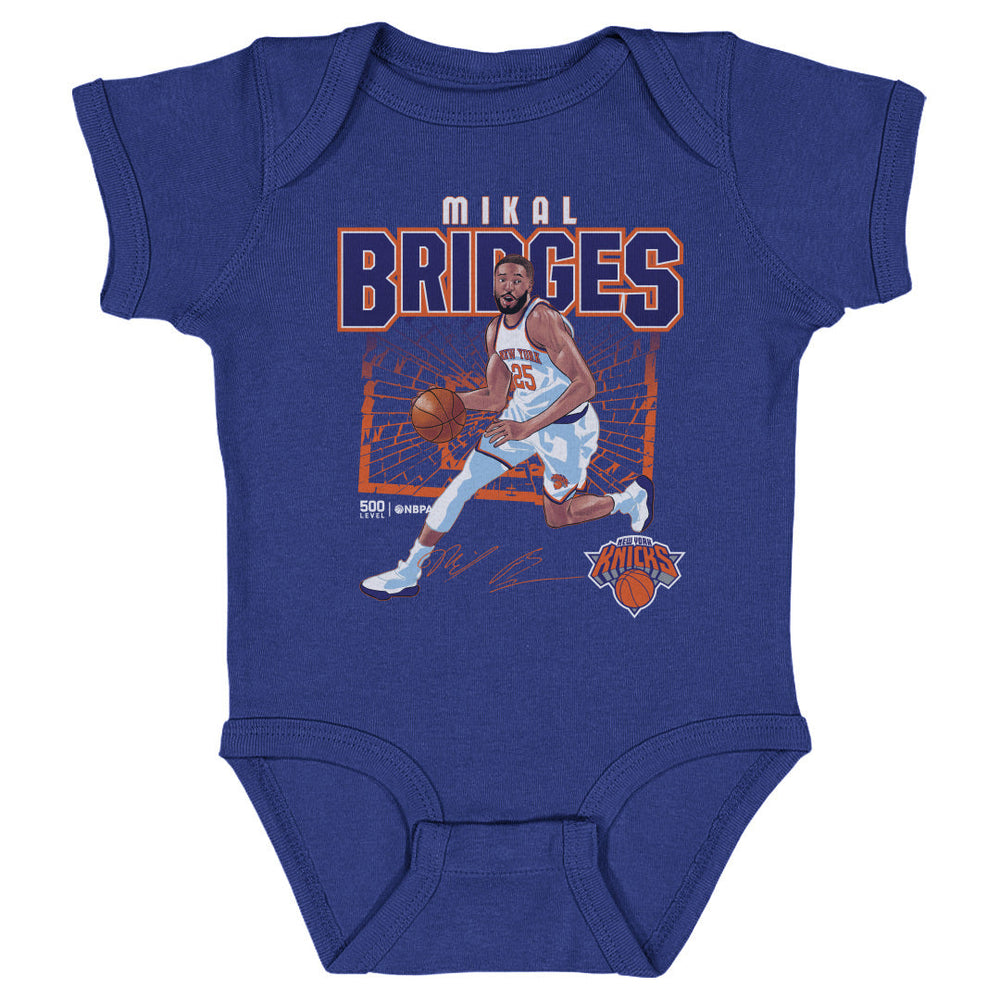 Mikal Bridges New York Knicks Shattered WHT
