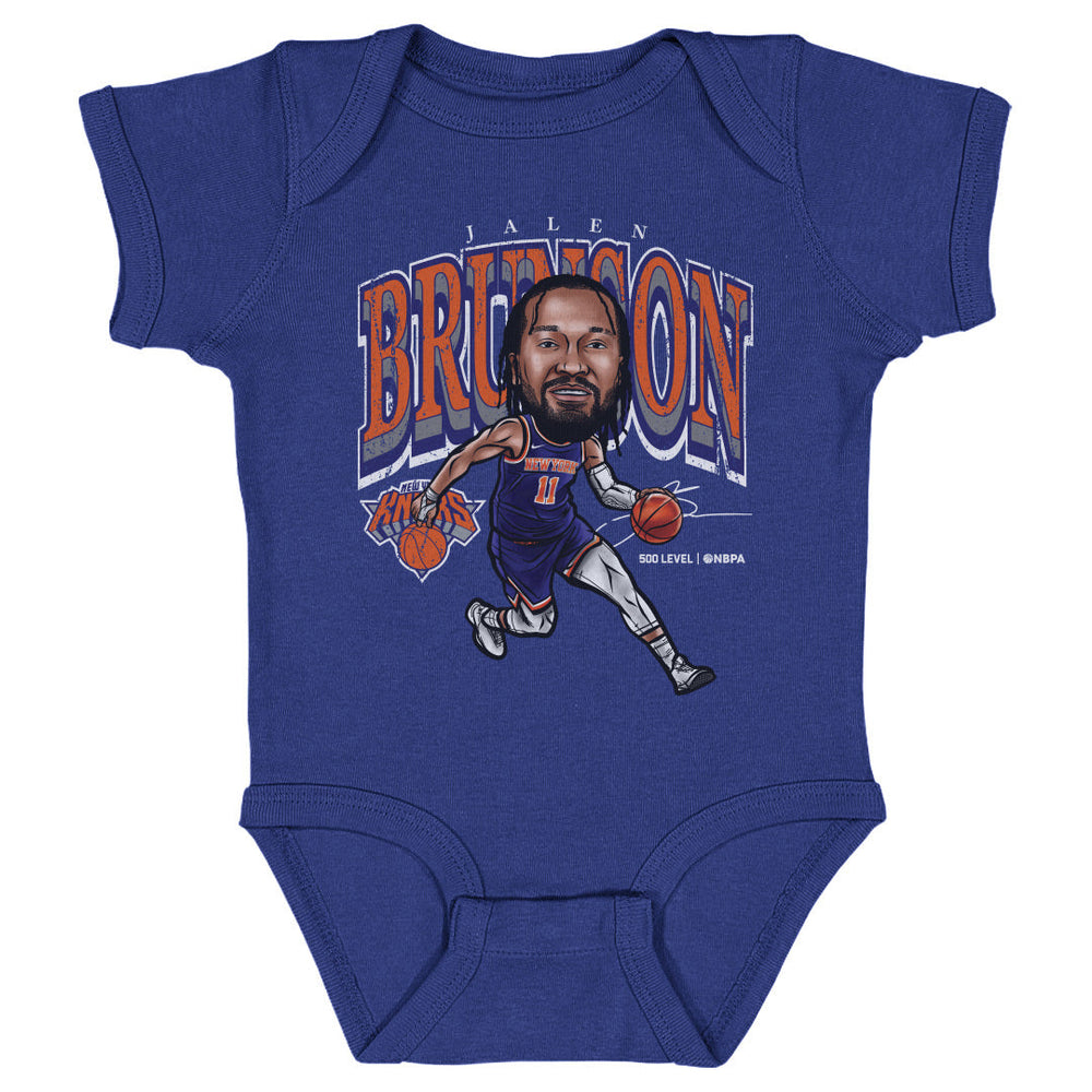 Jalen Brunson New York Knicks Cartoon WHT