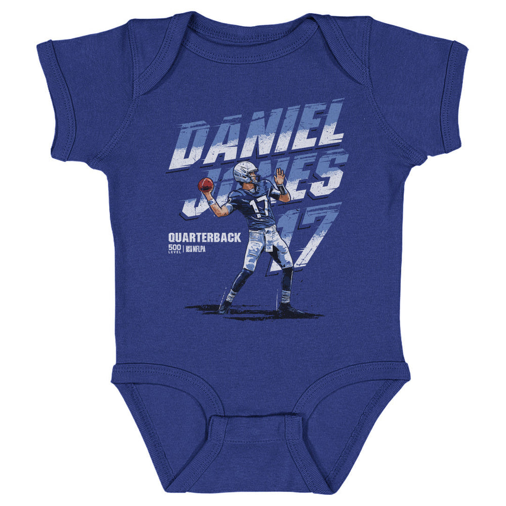 Daniel Jones Indianapolis Name Number WHT (ONLINE ORDER ONLY)