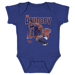 OG Anunoby New York Knicks Shattered WHT