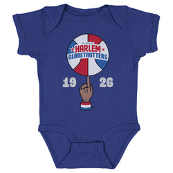 Harlem Globetrotters Spinning Ball 1926 WHT (ONLINE ONLY)