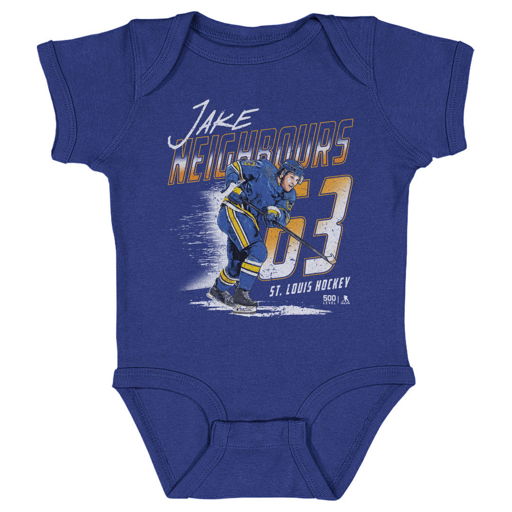 Jake Neighbours St. Louis Player Number WHT (ONLINE ORDER ONLY)