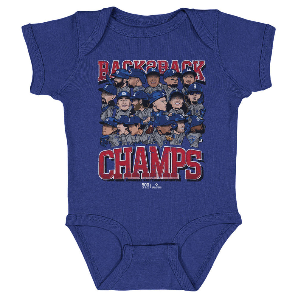 Los Angeles D Baseball Back 2 Back Champs 2025 WHT (ONLINE ORDER ONLY)