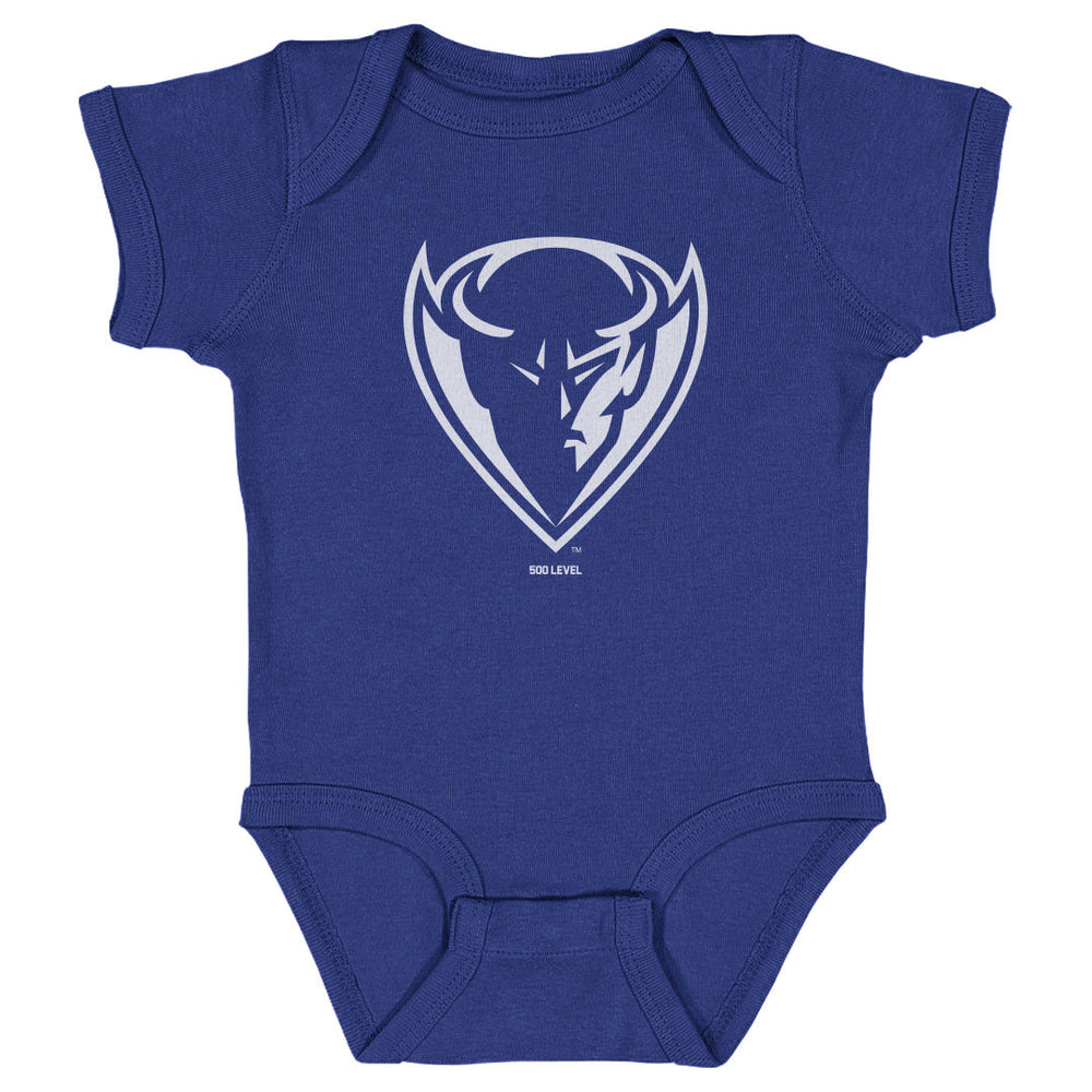 DePaul Blue Demons Primary Logo White WHT (ONLINE ORDER ONLY)