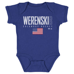 Zach Werenski Columbus USA Elite WHT (ONLINE ORDER ONLY)