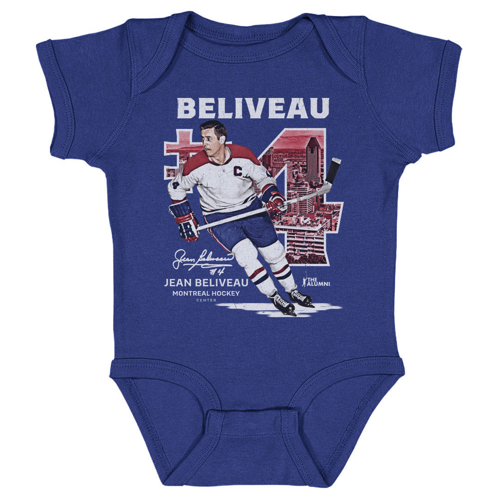 Jean Beliveau Montreal Throwback WHT (ONLINE ORDER ONLY)