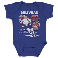 Jean Beliveau Montreal Throwback WHT (ONLINE ORDER ONLY)