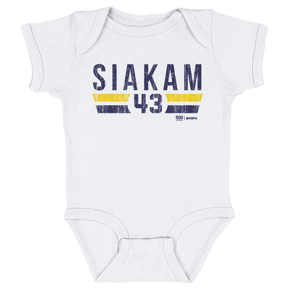 Pascal Siakam Indiana Pacers Font (ONLINE ORDER ONLY)