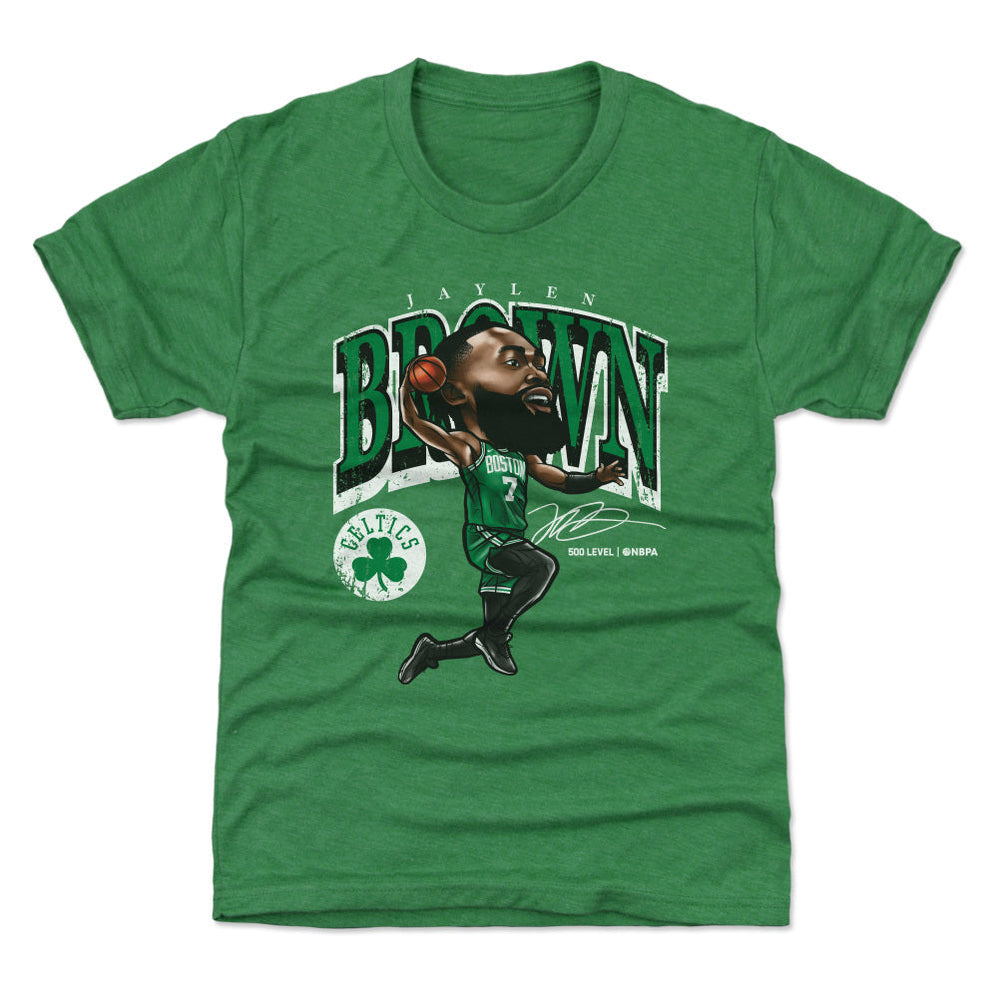 Jaylen Brown Boston Celtics Cartoon WHT (ONLINE ORDER ONLY)