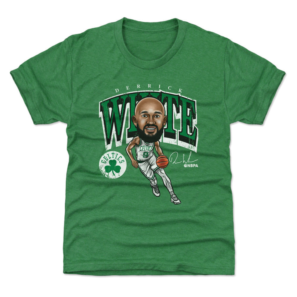 Derrick White Boston Celtics Cartoon WHT (ONLINE ORDER ONLY)