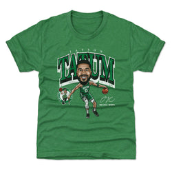 Jayson Tatum Boston Celtics Cartoon WHT (ONLINE ORDER ONLY)