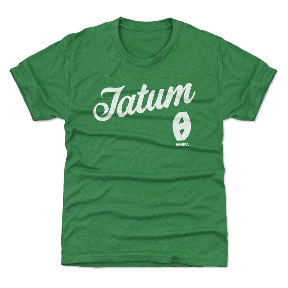Jayson Tatum Boston Script WHT (ONLINE ORDER ONLY)