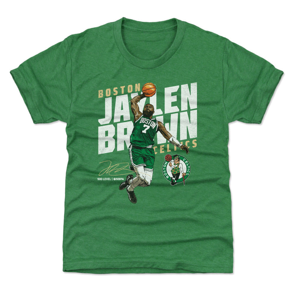 Jaylen Brown Boston Celtics Slant WHT (ONLINE ORDER ONLY)