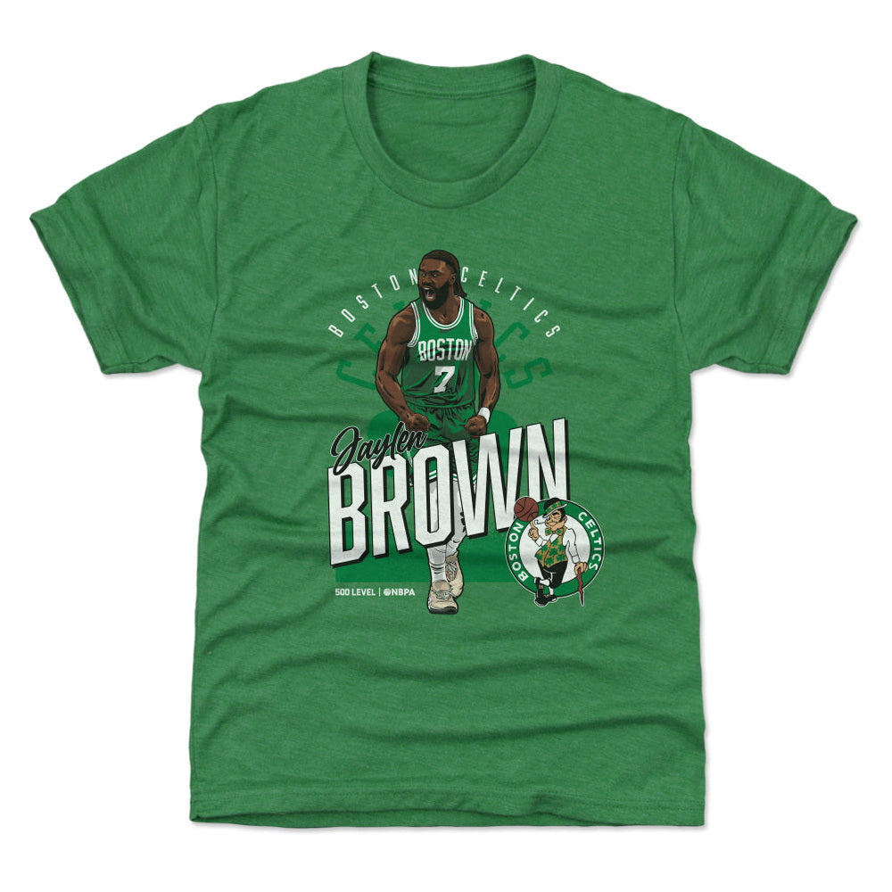 Jaylen Brown Boston Celtics Shield WHT (ONLINE ORDER ONLY)
