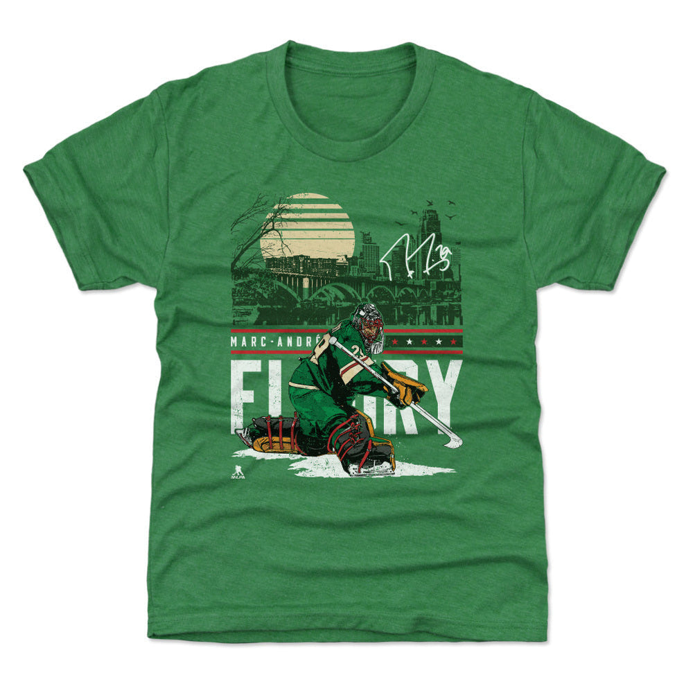 Marc-Andre Fleury Minnesota City Skyline WHT (ONLINE ORDER ONLY)