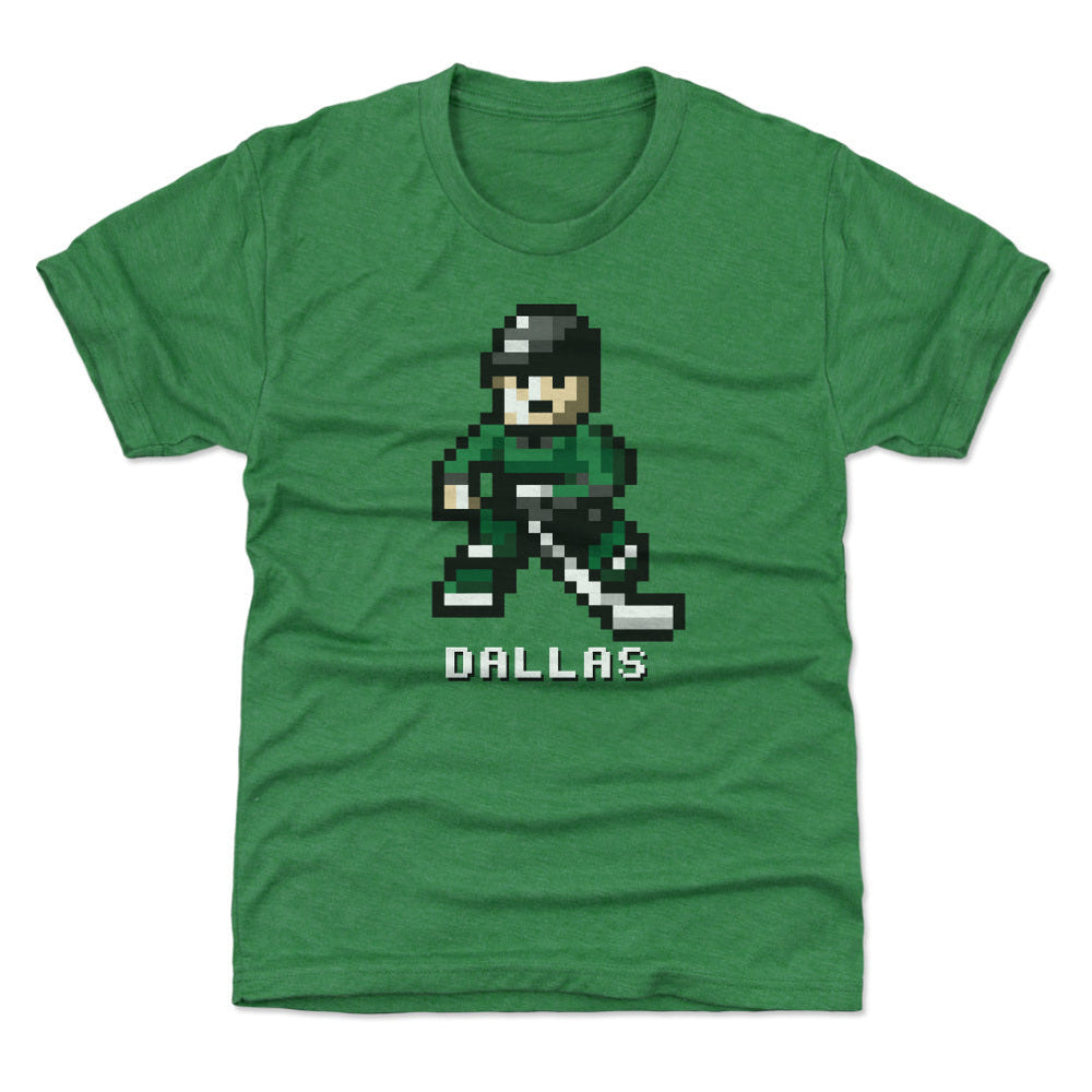 Dallas Hockey 8-bit WHT (ONLINE ORDER ONLY)