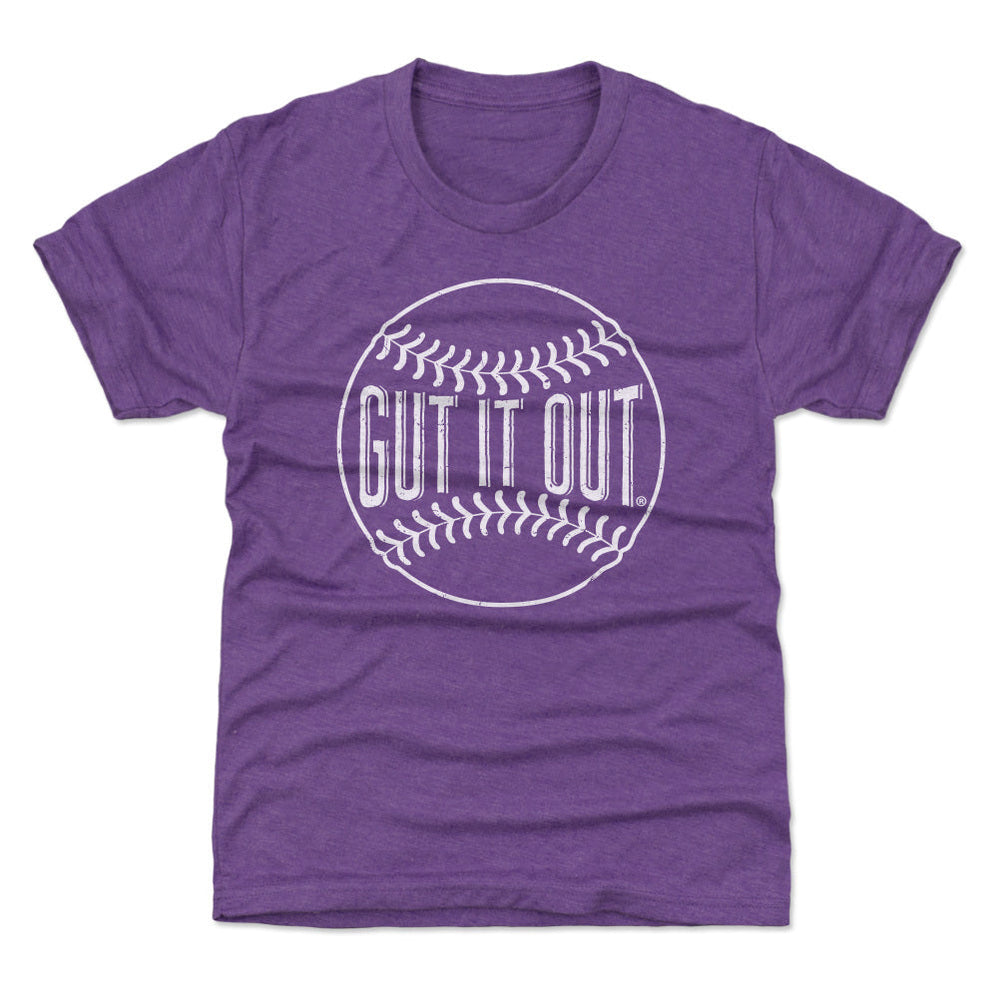 Gut It Out Foundation Baseball WHT (ONLINE ORDER ONLY)