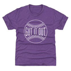 Gut It Out Foundation Baseball WHT (ONLINE ORDER ONLY)
