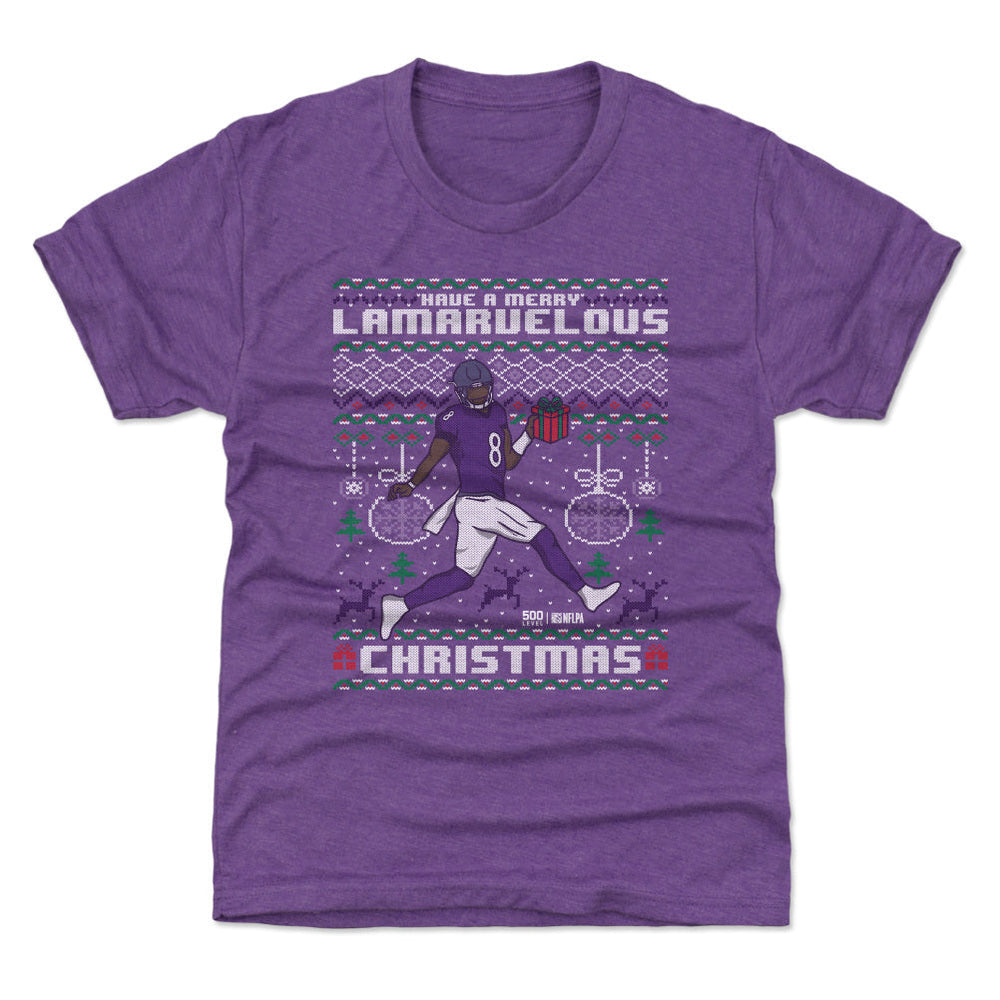 Lamar Jackson Baltimore Ugly Sweater WHT (ONLINE ORDER ONLY)
