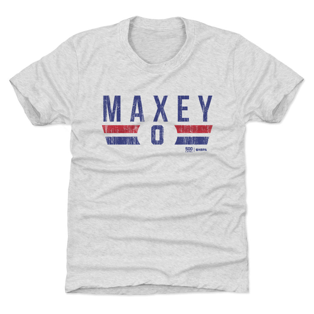 Tyrese Maxey Philadelphia 76ers Font (ONLINE ORDER ONLY)