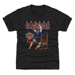 Jordan Clarkson New York Knicks Shattered WHT (ONLINE ORDER ONLY)