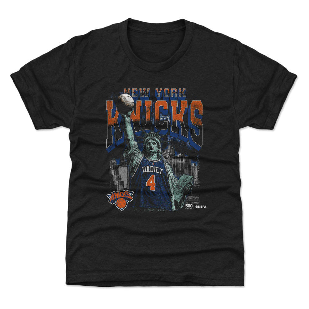 Pacome Dadiet New York Knicks Statue Of Liberty WHT